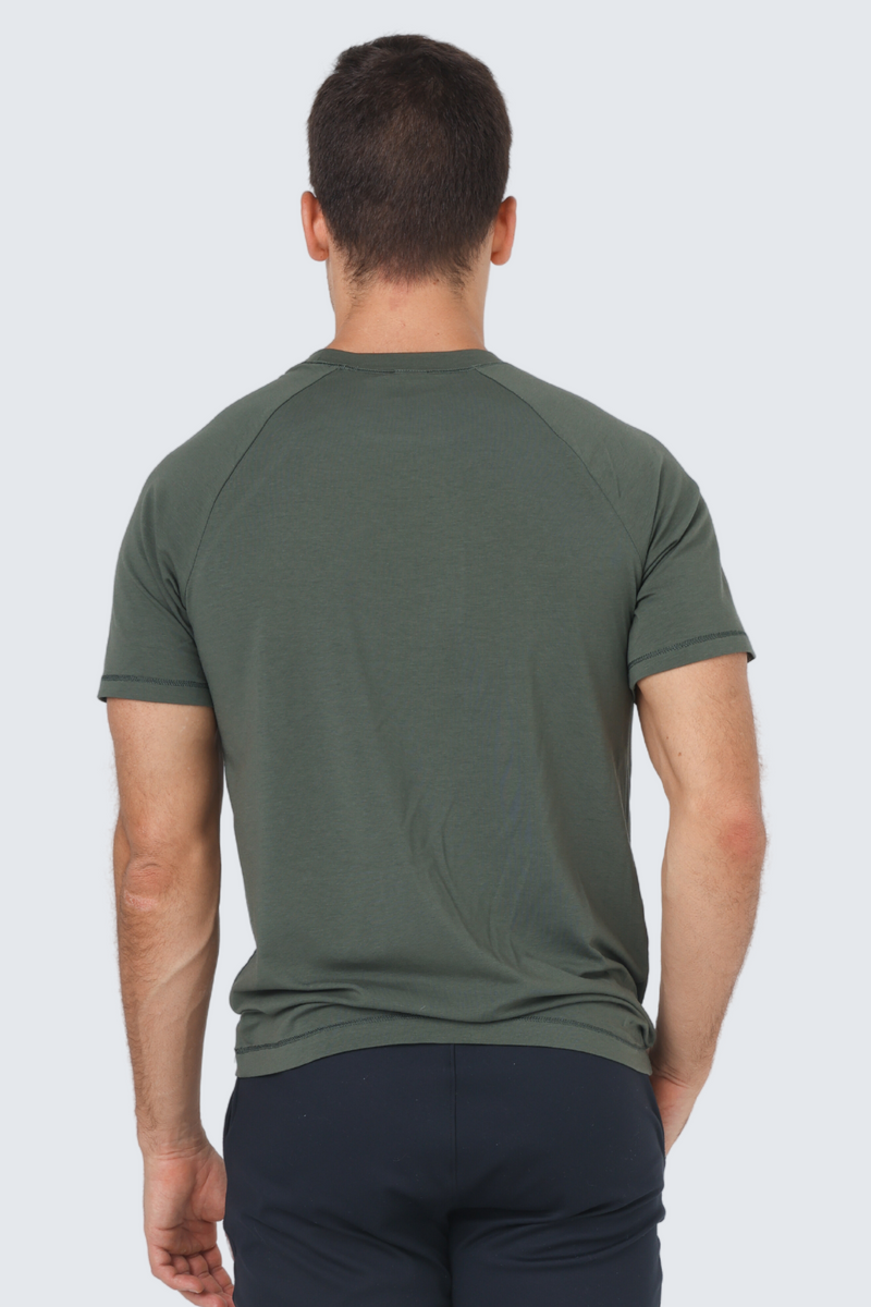 MU Move Tee -  Olive Deep