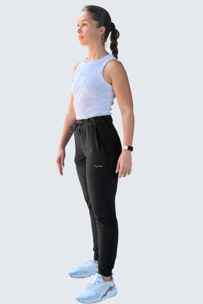 W SunSoft Joggers + Pockets 30" - Black