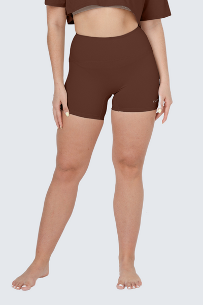 W SunSoft Flow Shorts 4" - Cocoa