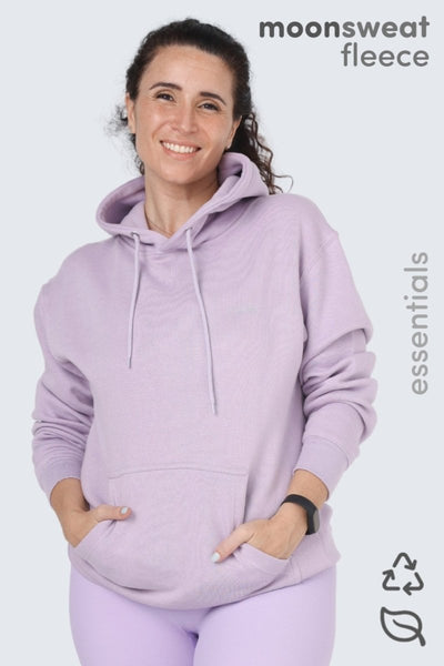 Rumi Earth - WU Moon Sweatshirt Fleece + Hoodie - Lavender - R113210LRP - Tops